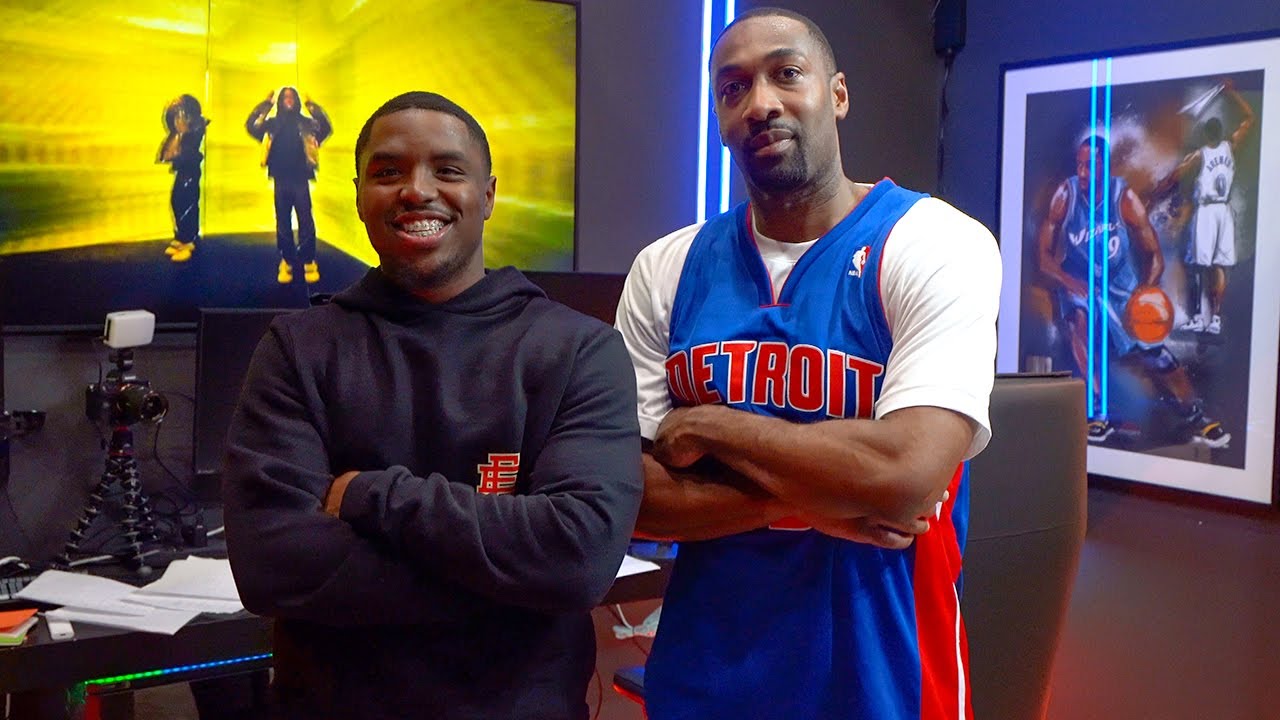 I finally met GILBERT ARENAS !!