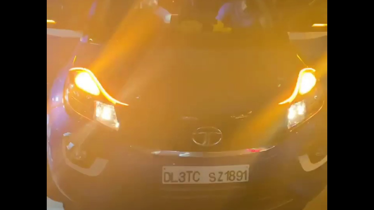 Tata nexon music system projector lamps hid accessories Skycar Ramesh Nagar Delhi ☎️ 9811663388