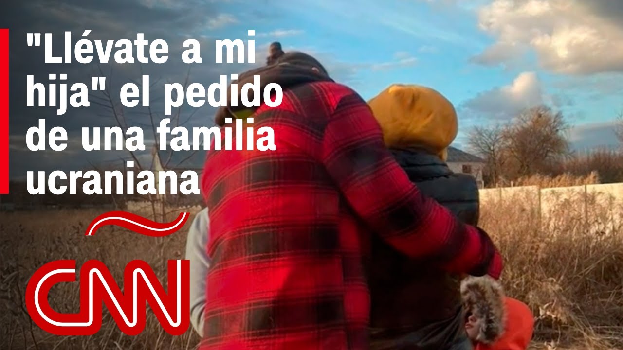 Ucraniano le pide a argentina que aleje a hija de la guerra
