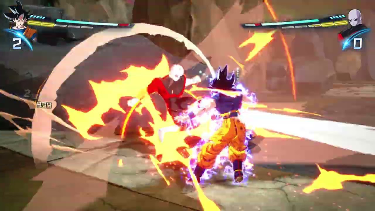 Goku ultra instinto vs Jiren torneo del poder Dragon Ball Sparking Zero
