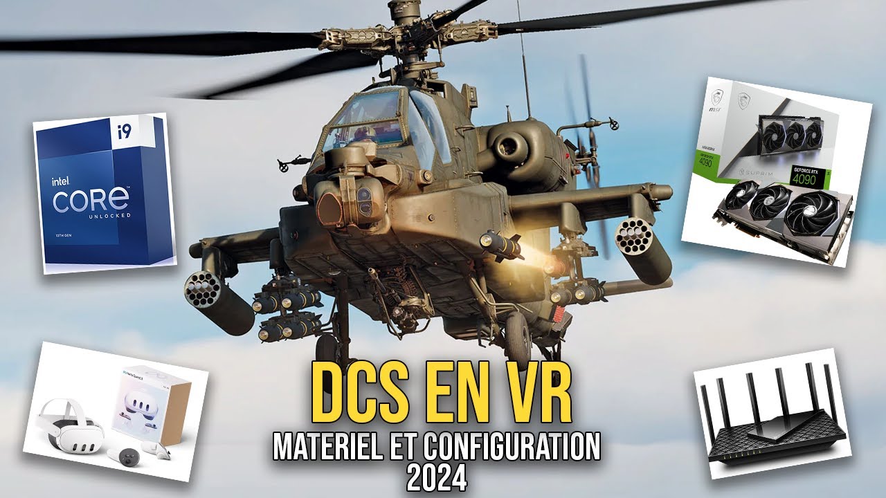 DCS World en VR Materiel et configuration 2024 | Quest 3 & Virtual Desktop