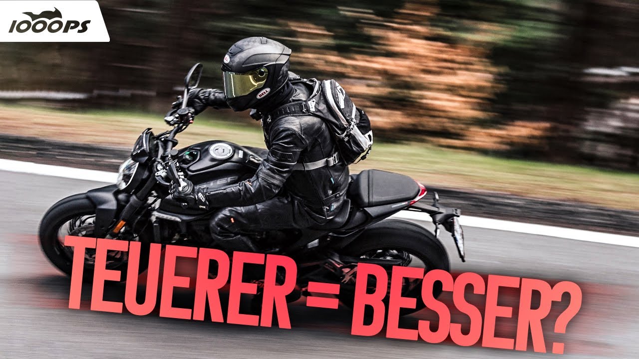 Hochwertig aber zu teuer - Mittelklasse Naked Vergleich 2023: Ducati Monster