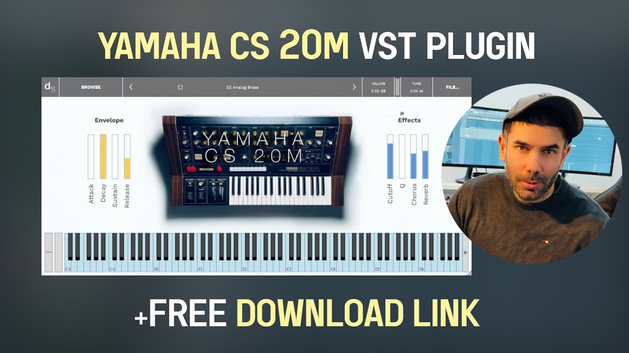 Yamaha CS 20M | Бесплатный VST-плагин с 20 бесплатными инструментами | 🤯 Потрясающий бесплатный п...