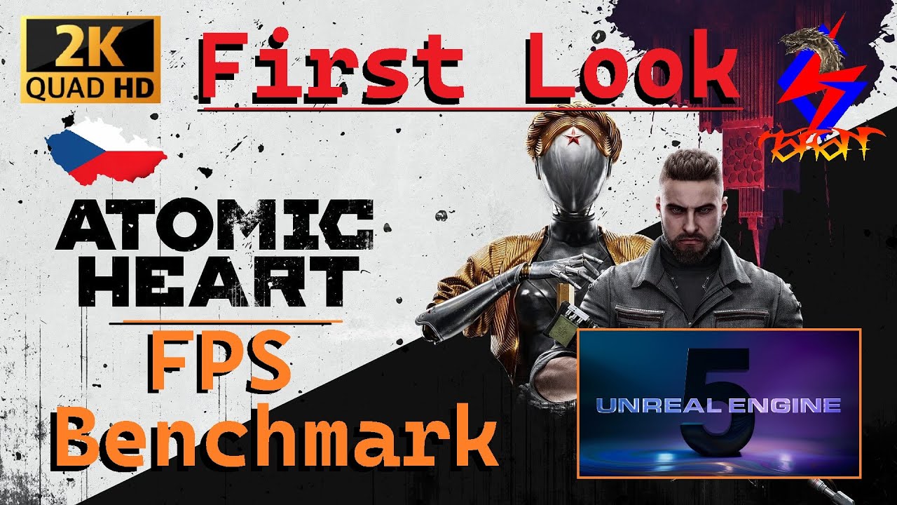 Atomic Heart FPS Test Benchmark | 2560x1440p Unreal Engine 5, Max Settings, DLSS Quality  RTX 3080