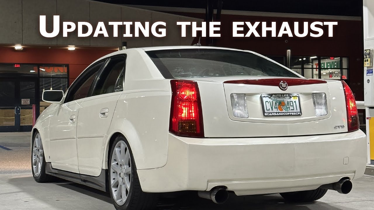 THE CTS GETS AN UPDATED EXHAUST SETUP...