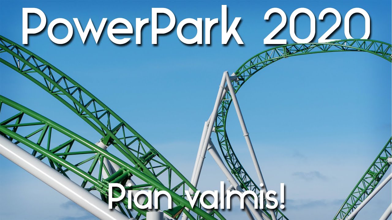 PowerParkin 2020 uutuusvuoristorata on nyt l&auml;hes valmis! - 23.2.2020