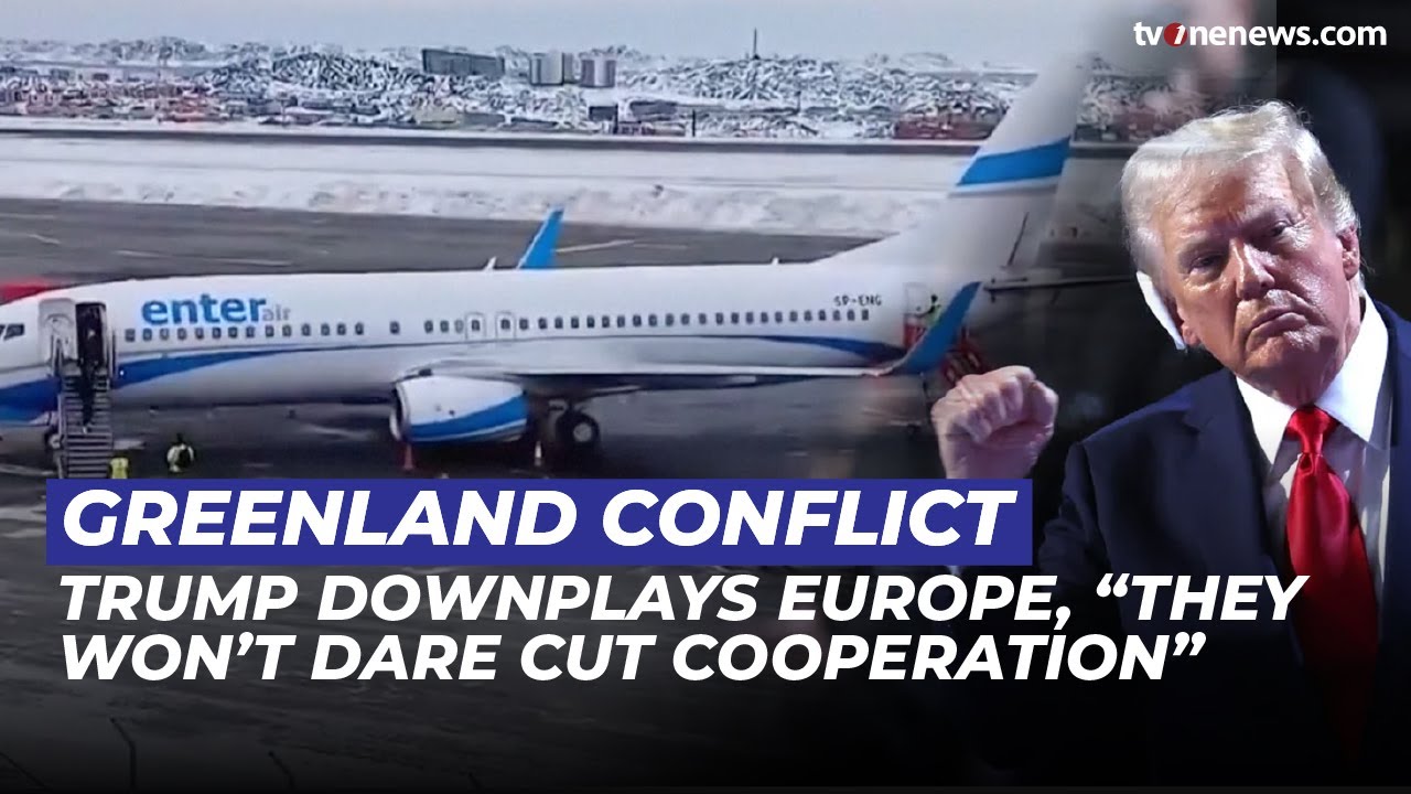 Trump Downplays Europe, Says They Won’t Cancel Cooperation Over Greenland | OneNews Update