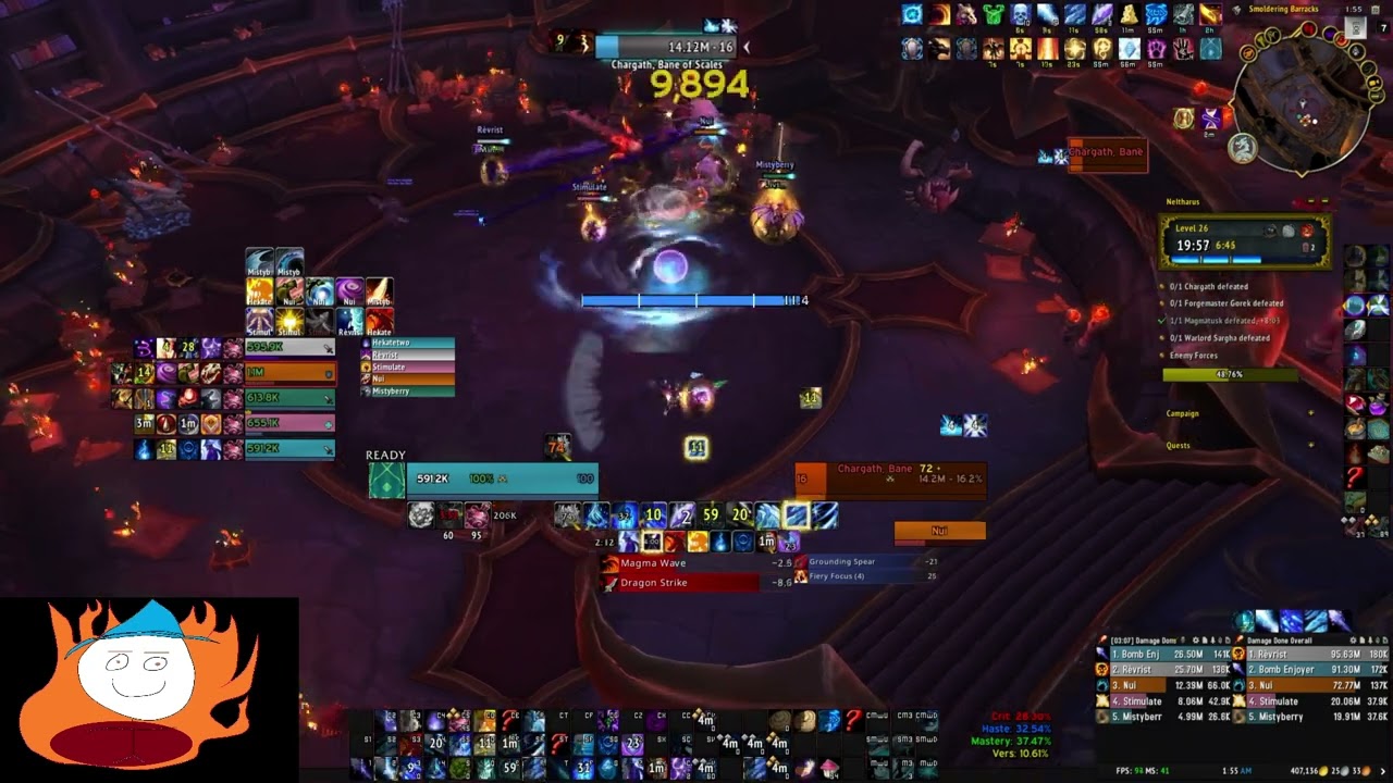 +26 Neltharus - Tyrannical, Storming, Raging - Frost Mage POV - 10.1.5