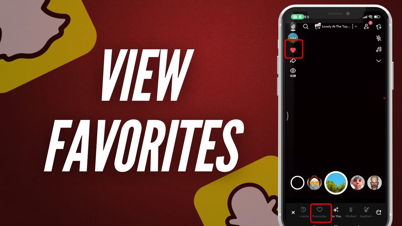 How To View Snapchat Favorites | Quick 2025 Guide