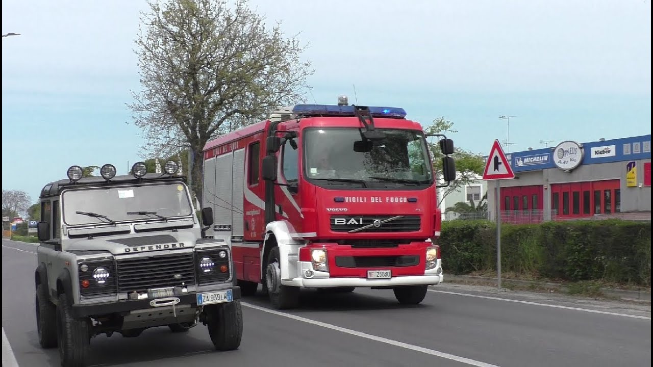 APS Volvo FL 280 Vigili del Fuoco di Fano in Emergenza / Italian Fire Brigade in Emergency