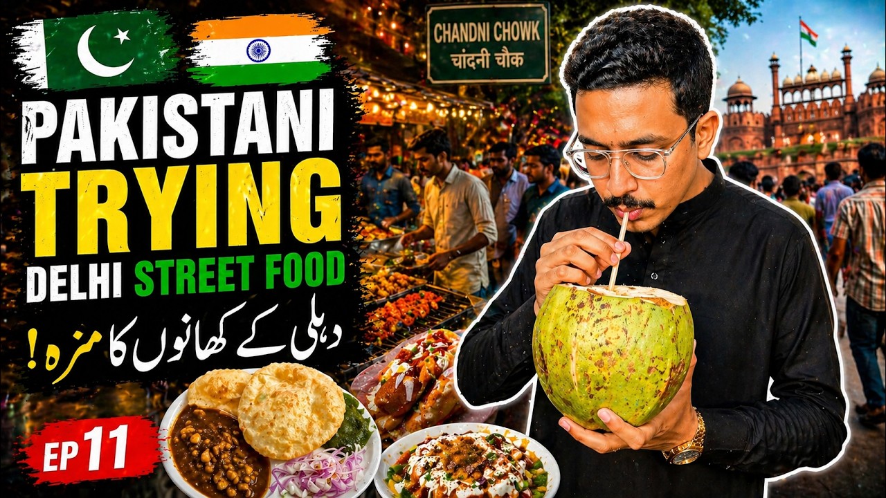 🇵🇰 Pakistani Trying Delhi Foods 🇮🇳 | Sita Ram, Street Food & Chandni Chowk Feast | Travel with Fakhr