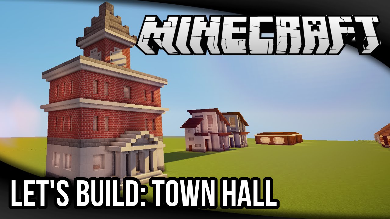 Minecraft Let's Build: Town Hall