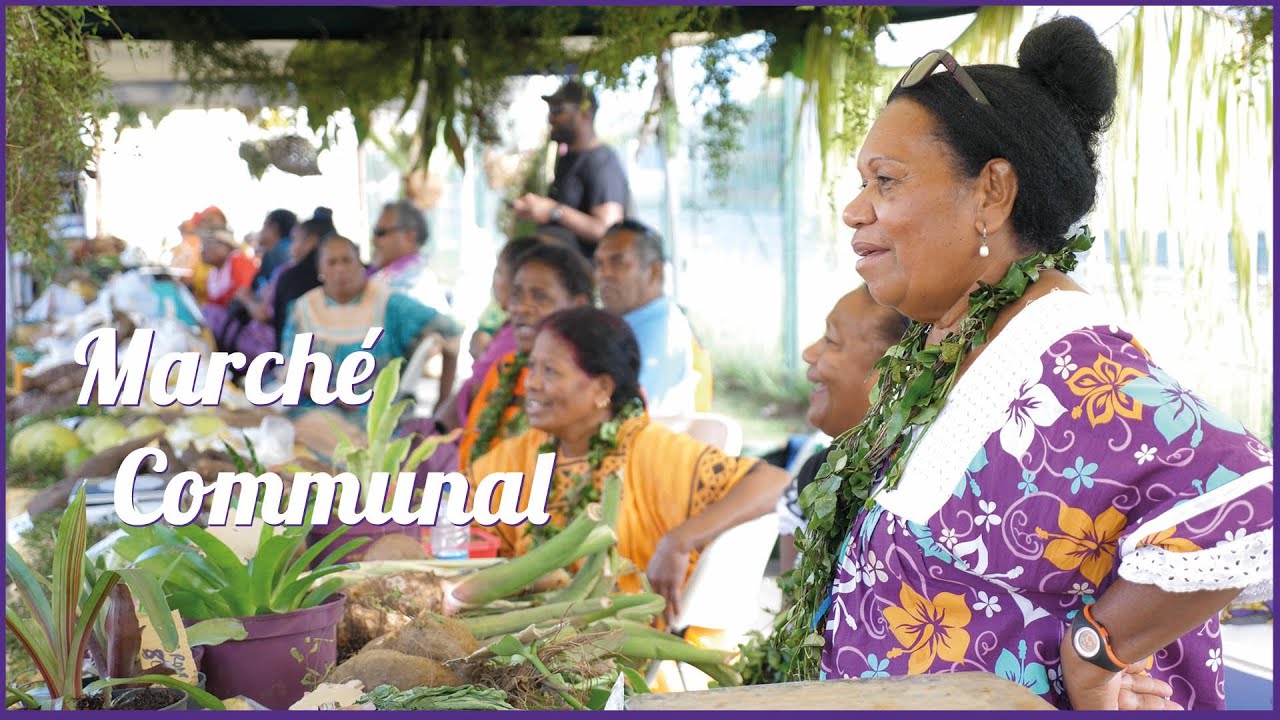 Marché des Îles Spécial Nengone sur les quais du Betico à Nouméa
