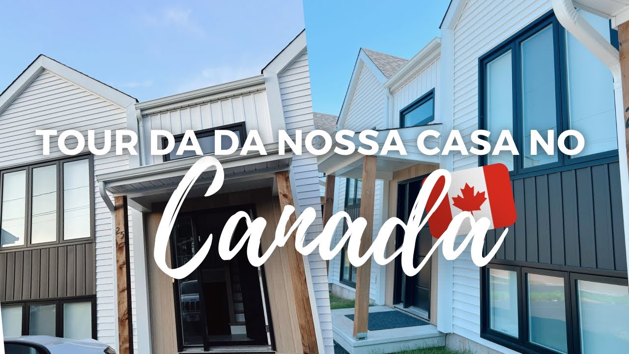 TOUR NA NOSSA CASA NO CANADA | TUDO QUE JA TEM NELA QUANDO ALUGAMOS!