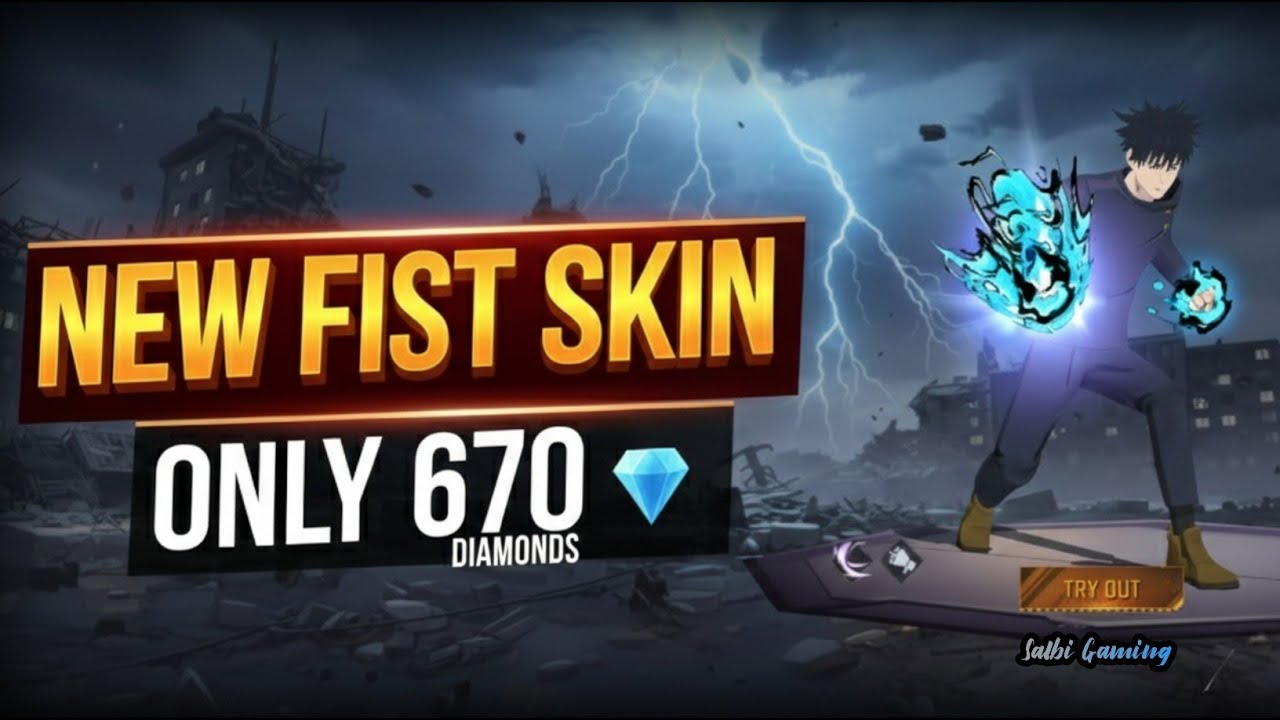New Fist 👊 skin Only 670 Daimond 💎💎