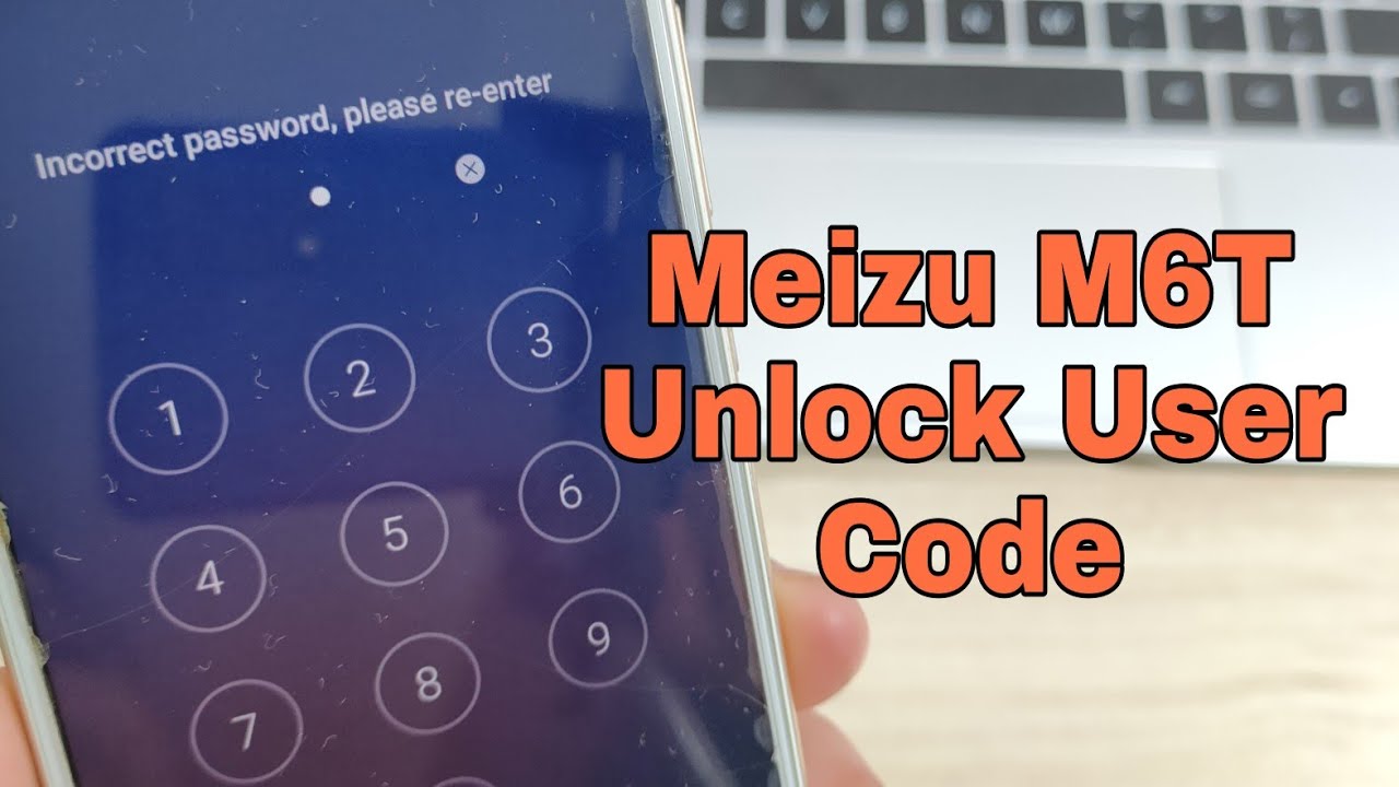 How to Hard reset Meizu M6T (M811H). Unlock pin, user code lock. Unlocktool.