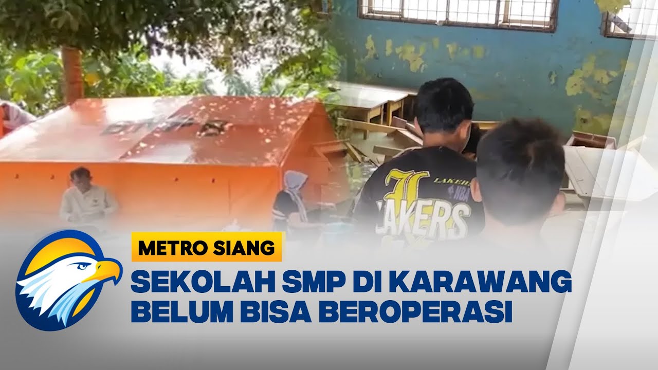 Banjir di Berbagai Daerah Menggangu Aktifitas Warga Hingga Siswa Sekolah - [Metro Siang]