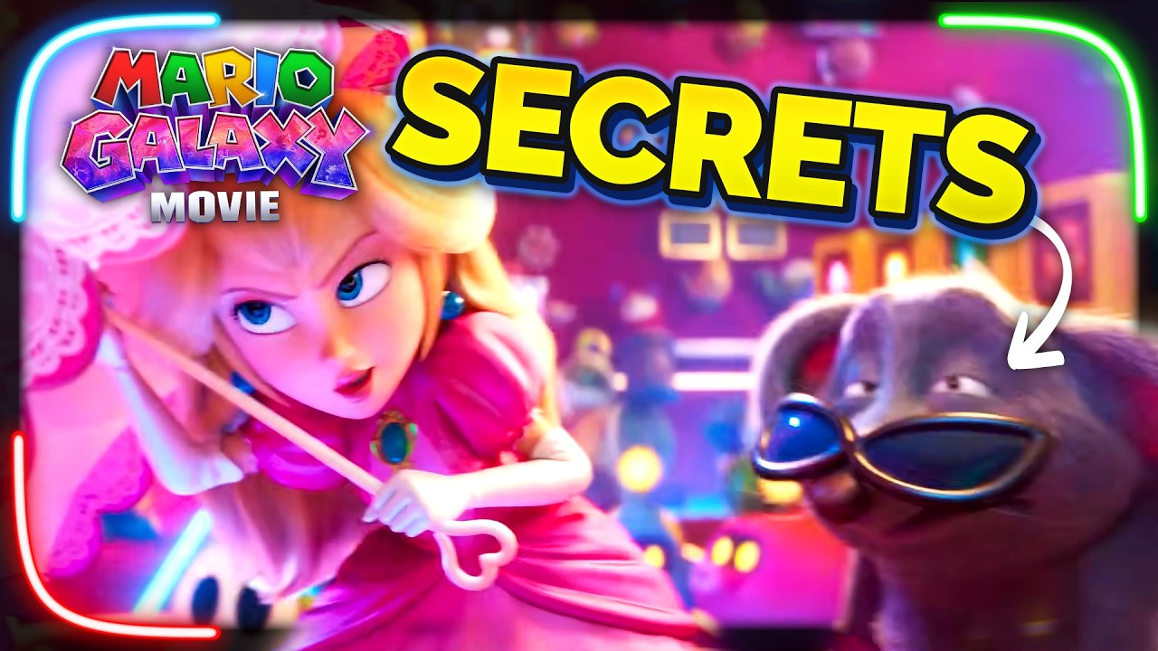 MOUSER IS BACK?! - 35+ Secrets You Missed in the Yoshi x Super Mario Galaxy Movie Trailer!!!