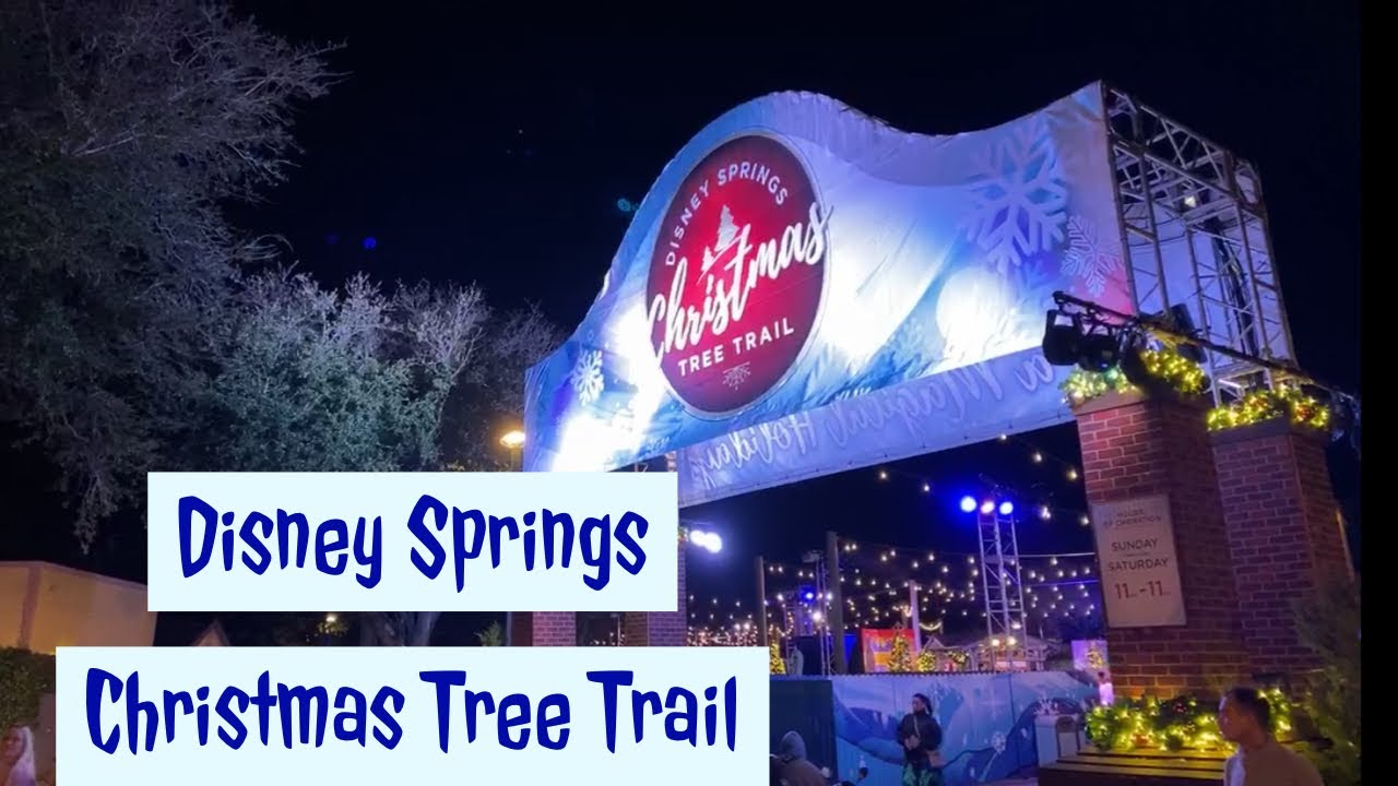 Disney Springs Christmas Tree Trail 2019 | Walt Disney World