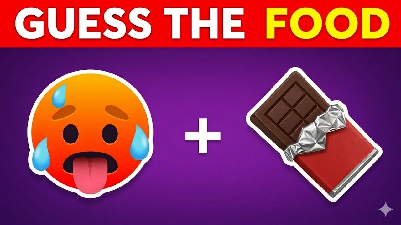 Угадайте еду по эмодзи? 🤔 🤯 Лучшая викторина с эмодзи