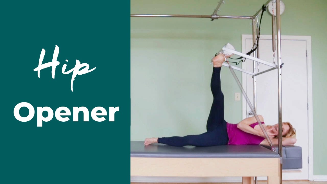 Hip Opener on the Trapeze Table/Cadillac ⎮Pilates Encyclopedia