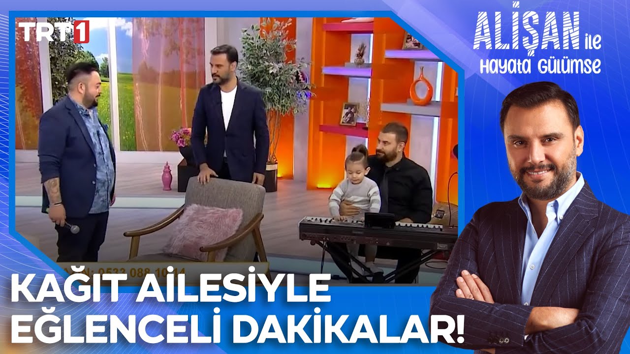 Kağıt ailesiyle eğlenceli dakikalar! | @AlisanileHayataGulumseTRT