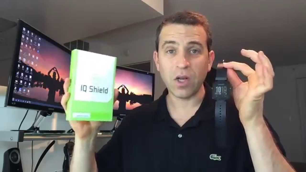 IQ Shield Screen Protector For The Garmin Vivoactive Smart Watch