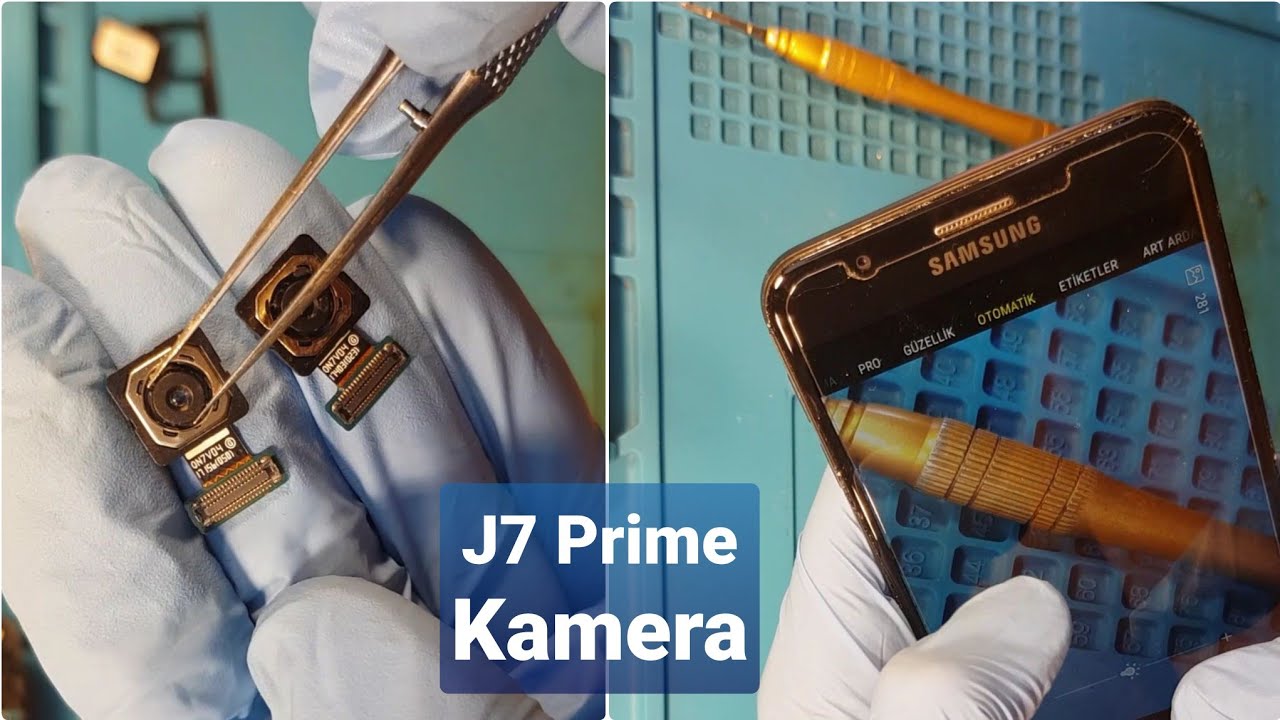 Samsung J7 Prime Kamera Bulanık | Arka Kamera Değişimi