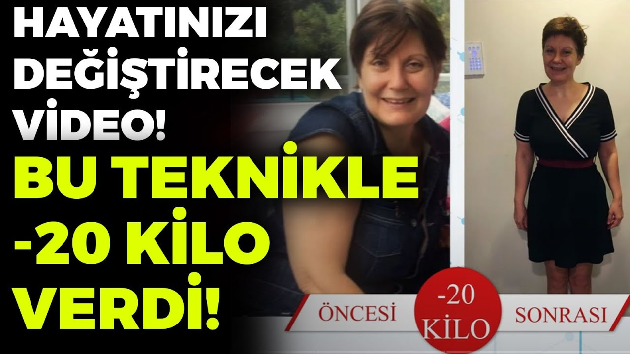 Hayatınızı Değiştirecek Video! Bu Teknikle -20 Kilo Verdi! İp Uçlarını Anlattı | Dr. Ayça Kaya