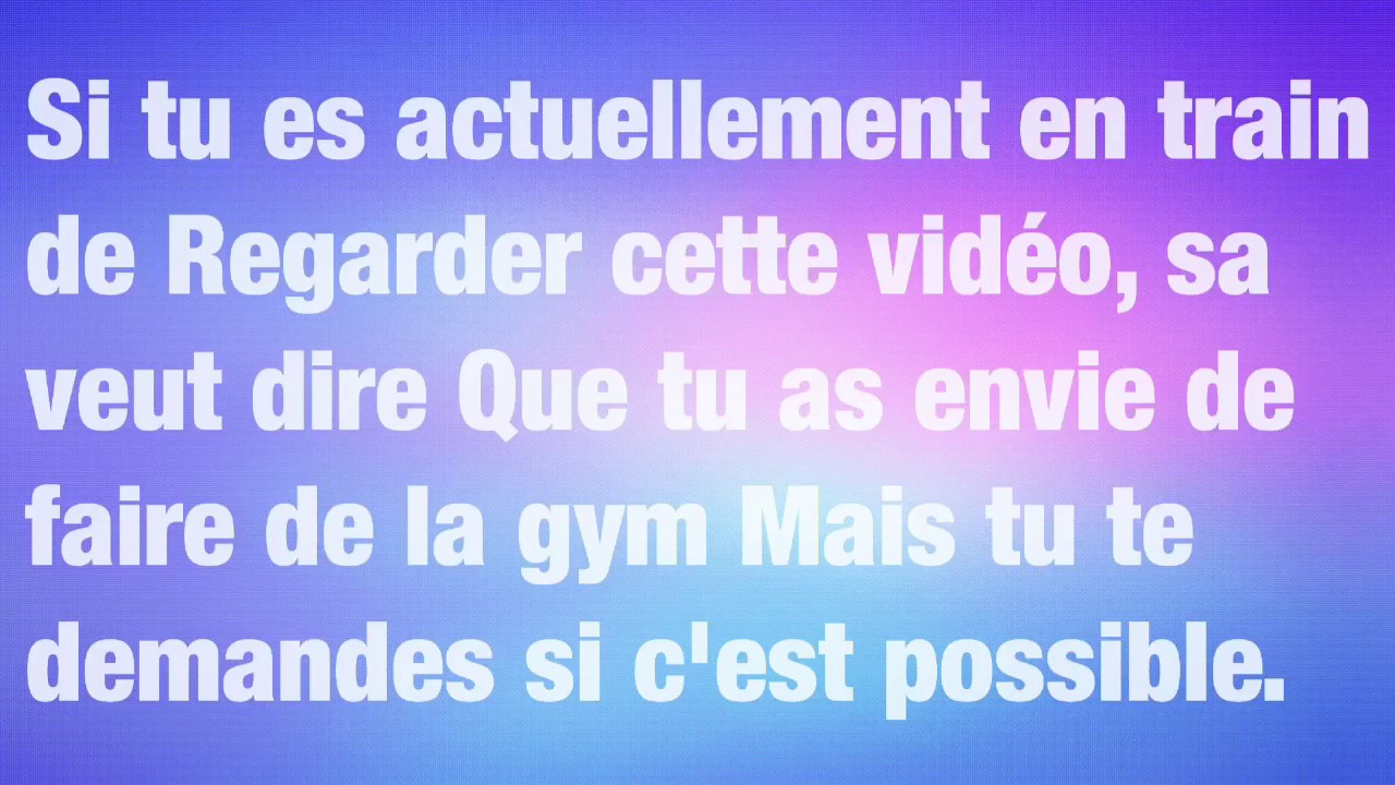 A quel âge peut t'ont commencer la gymnastique