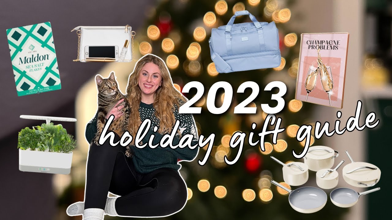 HOLIDAY GIFT GUIDE 2023 | 25+ creative gifts for everyone!