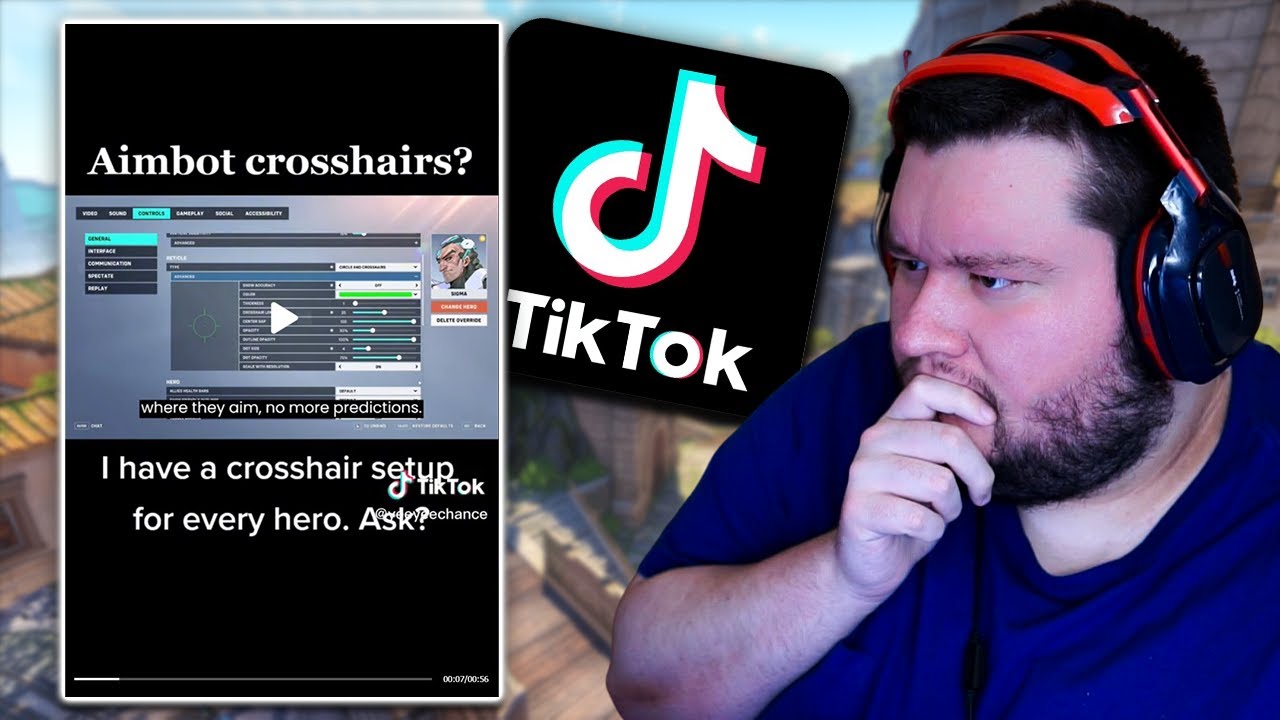 I Tried a UNIQUE TikTok Crosshair for Sigma in Overwatch 2