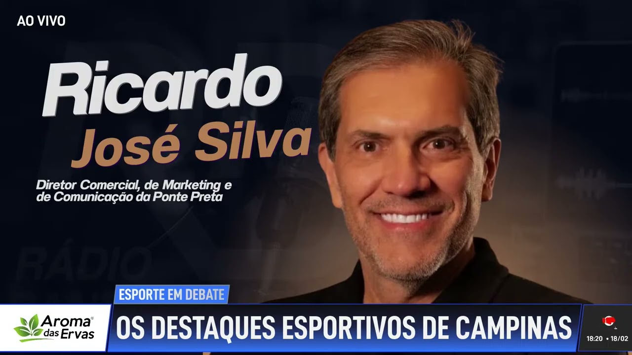 ENTREVISTA COM RICARDO JOSÉ SILVA, DIRETOR COMERCIAL, MARKETING E COMUNICAÇÃO DA PONTE PRETA