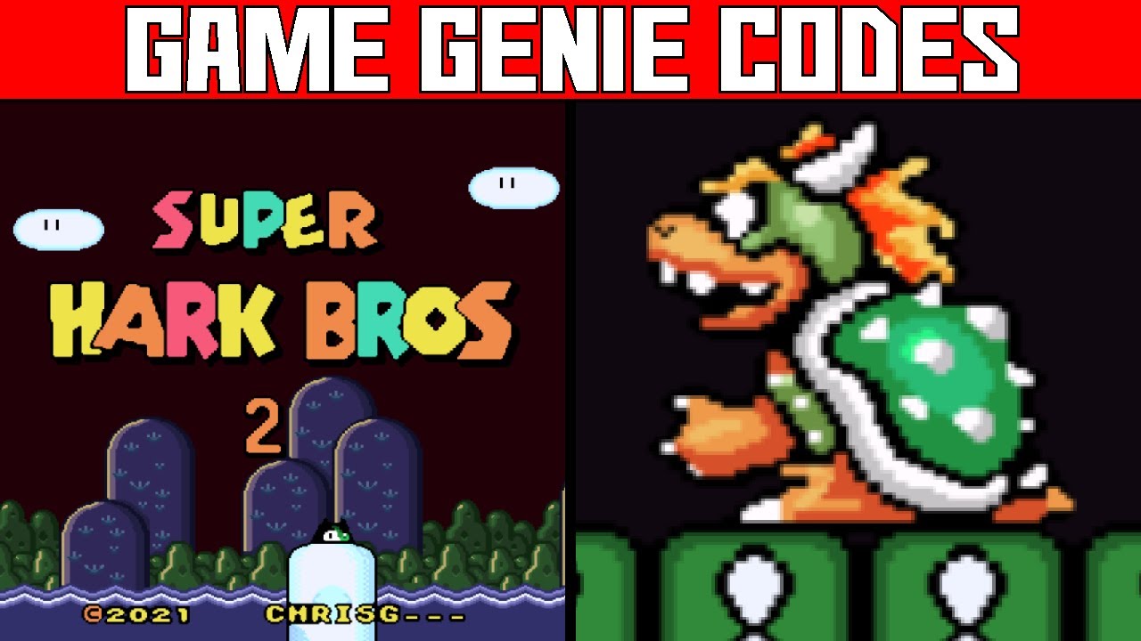 (Super Hark Bros 2 Ending & Credits) Always Have Yoshi - Game Genie Codes (Super Mario World Hack)