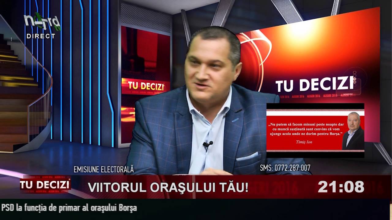 Tu decizi -  Timis Ion Sorin, 10 mai 2016