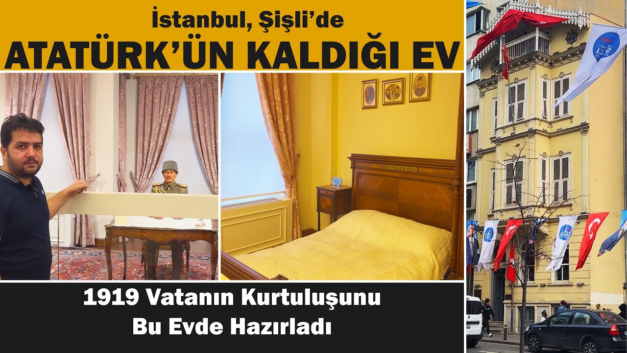 Atatürk'ün Kaldığı Ev - Atatürk Müzesi | Cumhuriyetimizin 100. Yılına Özel