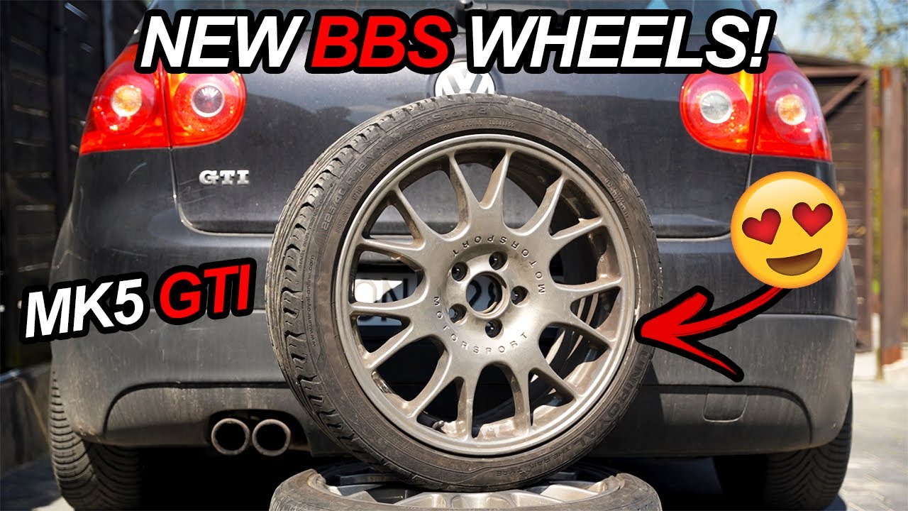 Test fitting my New BBS Wheels on my VW GOLF GTI! (Fail)