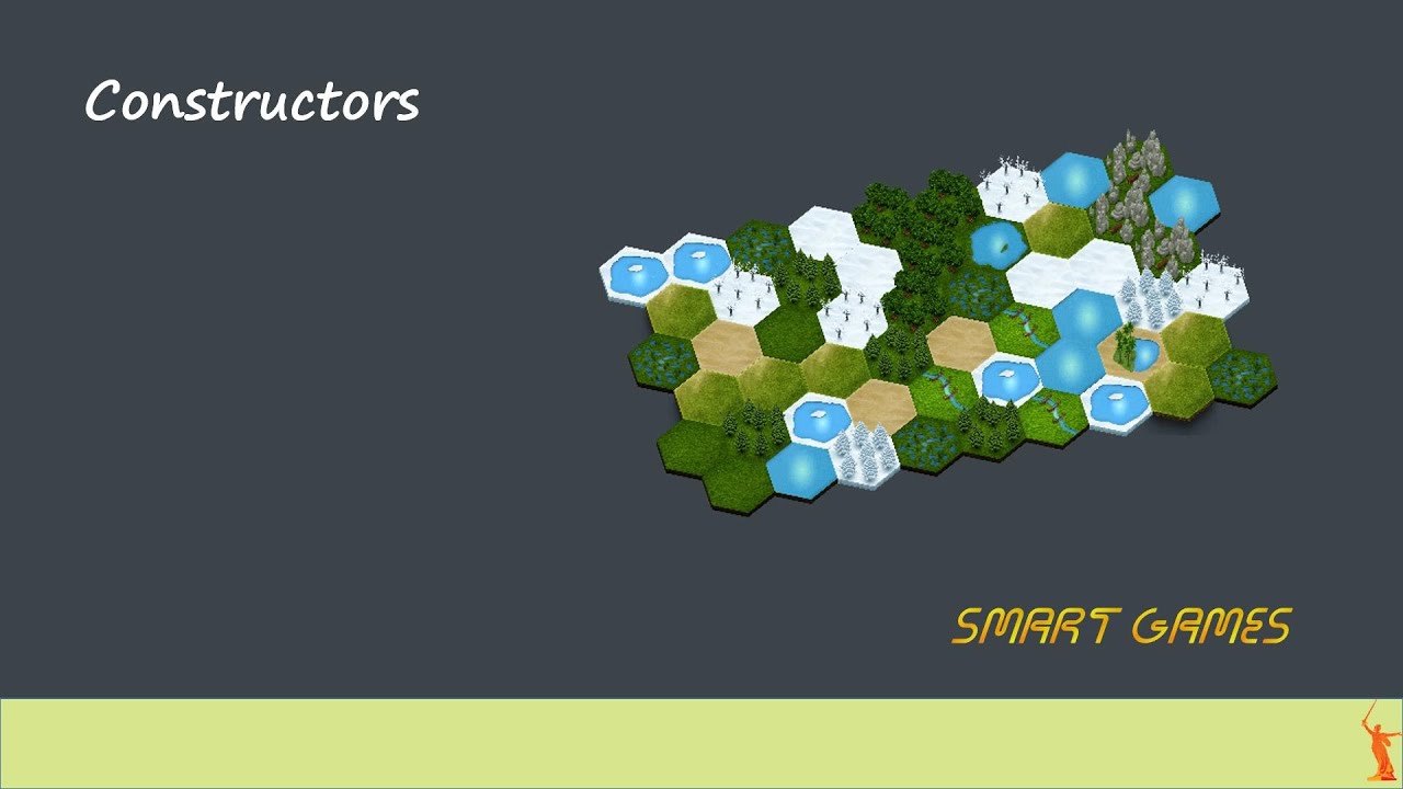 Constructors:  Random hex tiled Battle Field (Unity)