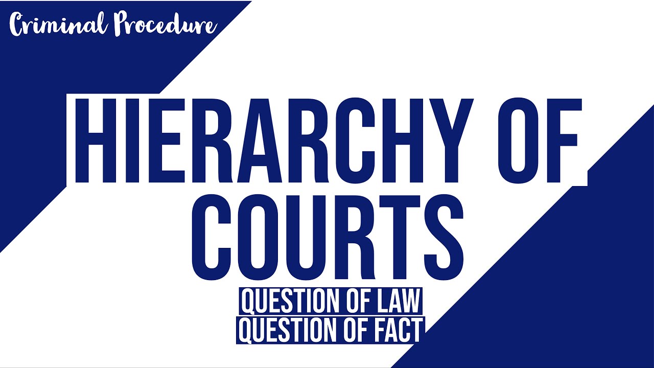 Hierarchy of Courts