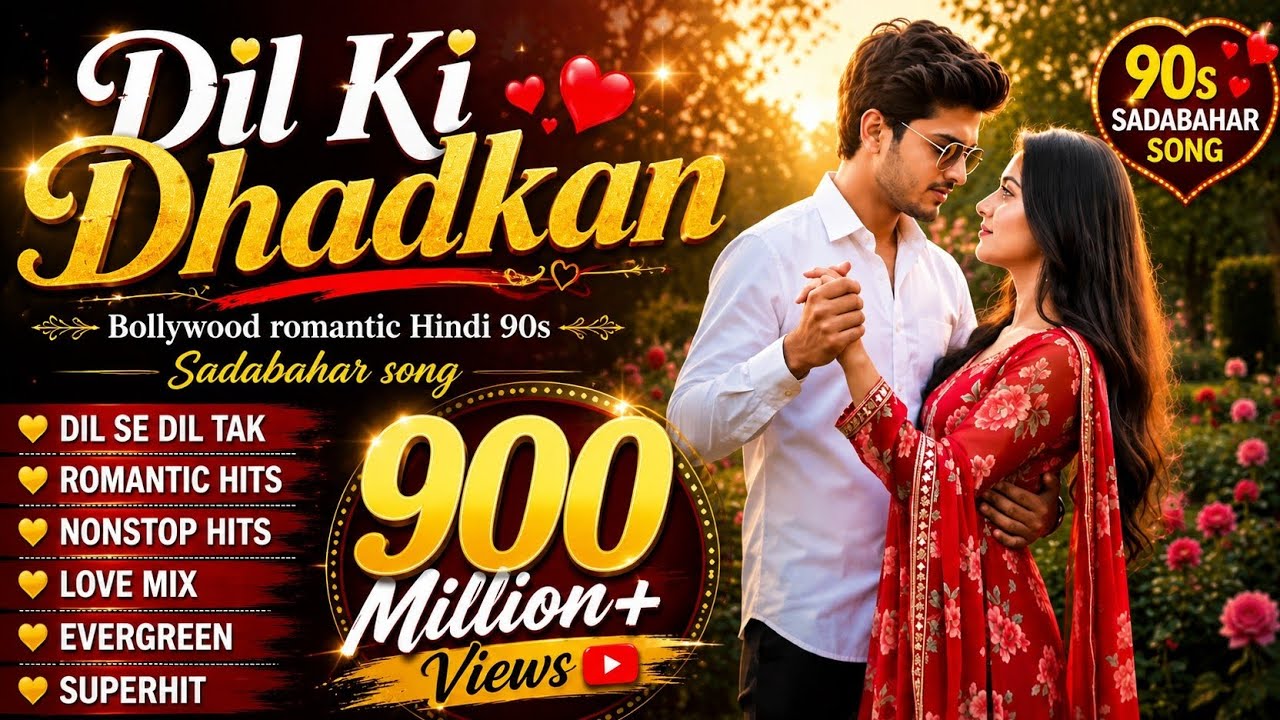 Dil Ki Dhadkan ❤️ | Romantic Hindi Love Song 2026 | Heart Touching Sadabahar Melody | Love Mix Hits