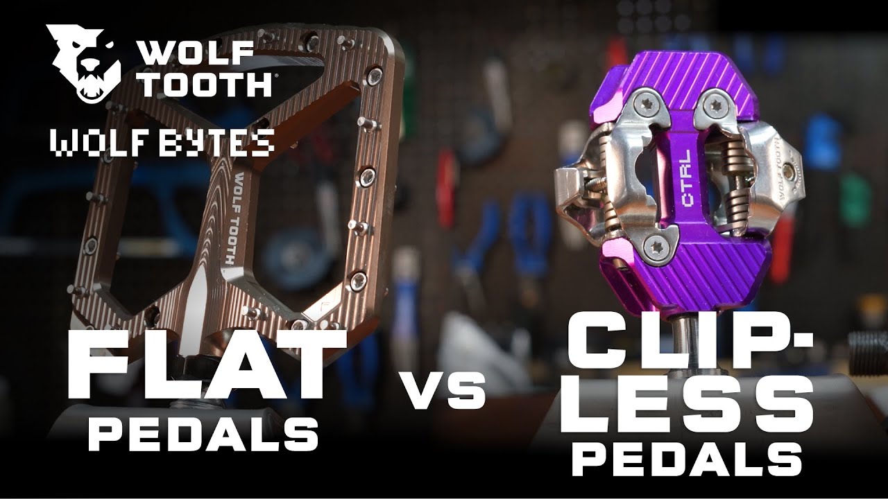 Flat Pedals vs Clipless Bike Pedals