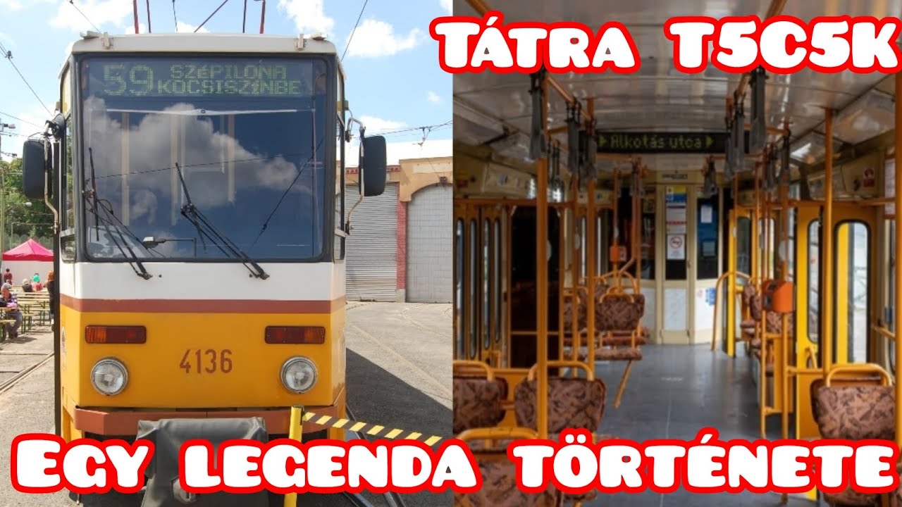 Budapest valahavolt legszínesebb villamosa, a Tátra T5C5K 