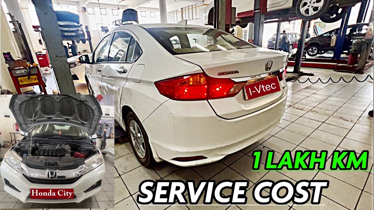 Honda City I-Vtec Major Service Cost After 1 Lakh km - Expensive But Worth It!