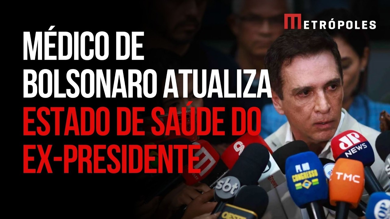 Médico detalha saúde de Jair Bolsonaro: “Quadro de pneumonia é grave”
