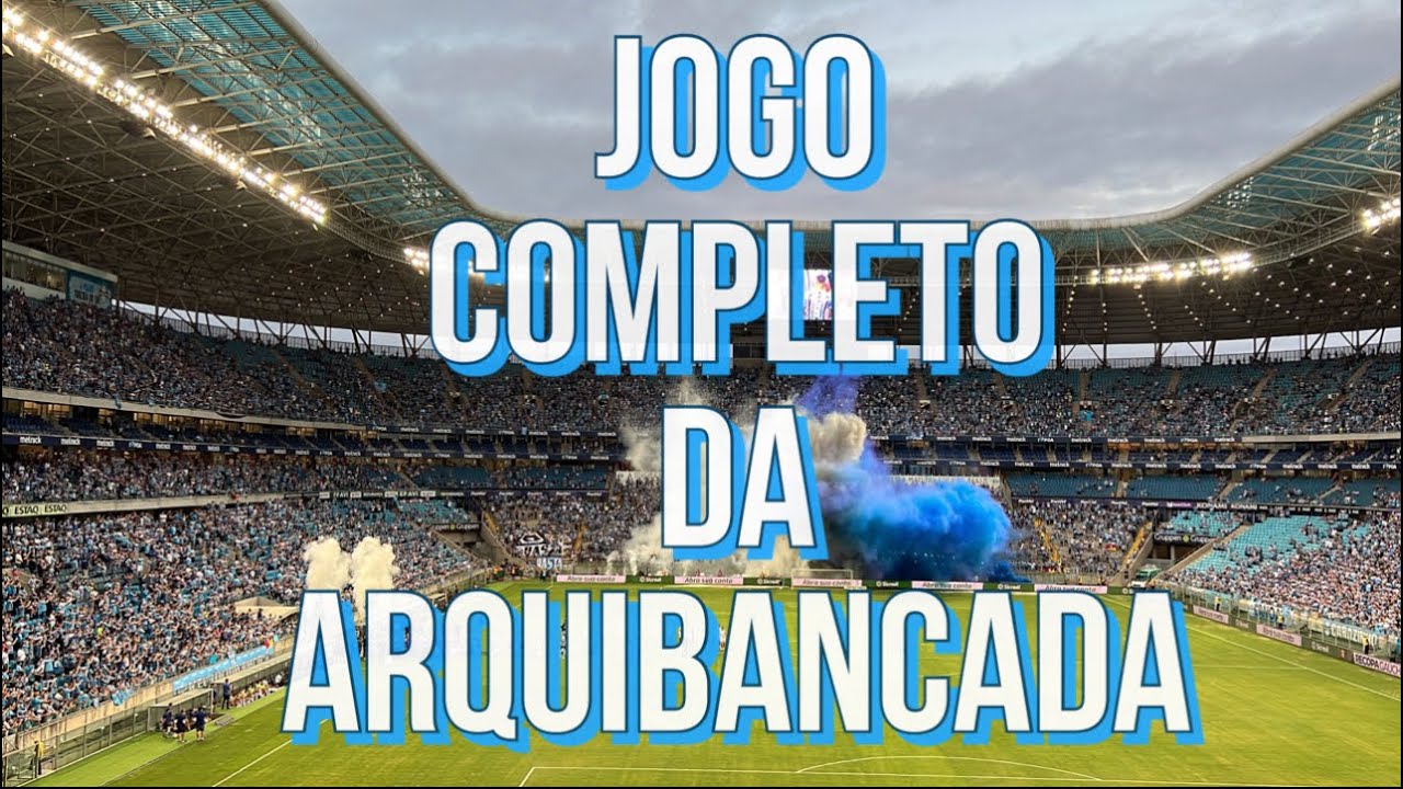 Grêmio 4x1 São Luiz - 17.01.2023, jogo completo da arquibancada (final Recopa Gaúcha)