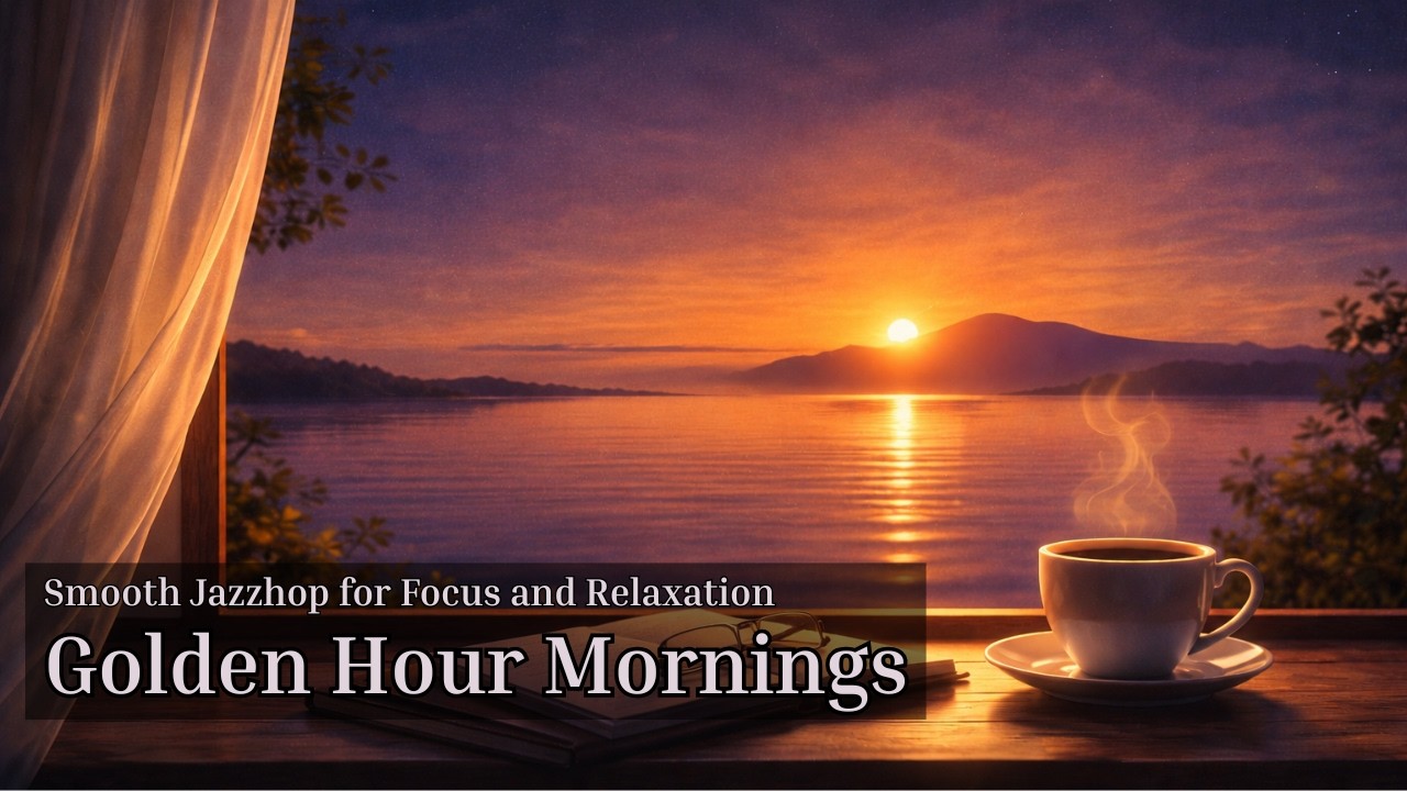 Jazzhop Study Music ☕ Calm Instrumental Focus (1 Hour)