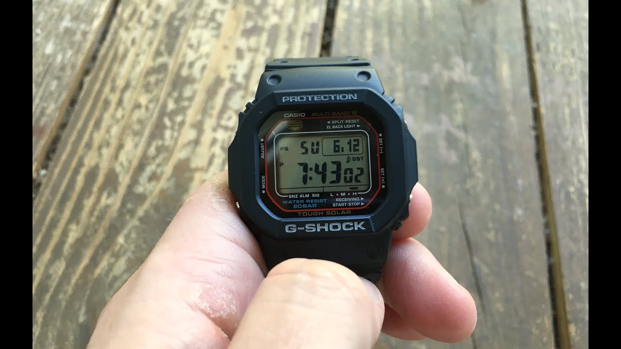The Casio G-Shock GWM5610 Wristwatch: The Full Nick Shabazz Review