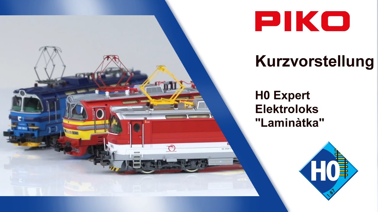 PIKO [K001] H0 Expert Laminàtka Kurzvorstellung
