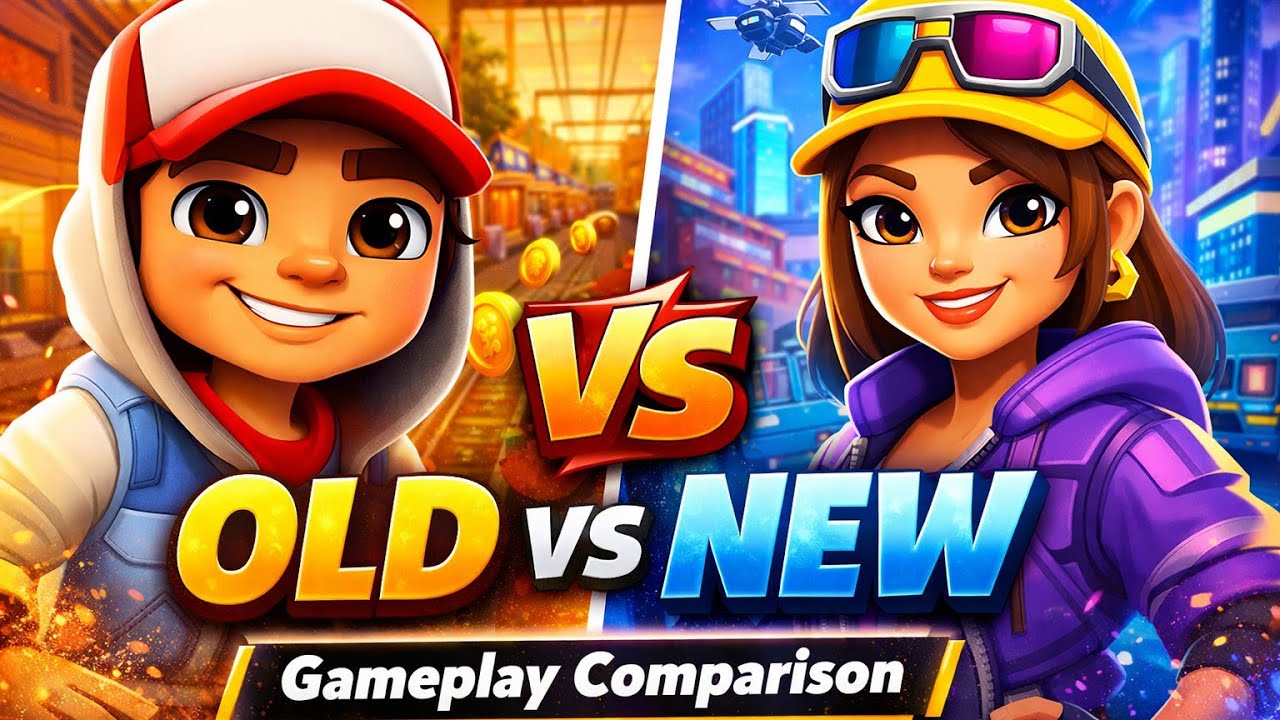 4Subway Surfers 🆚 Subway Surfers City Gameplay Comparison | Old vs New Subway Surfers 2026