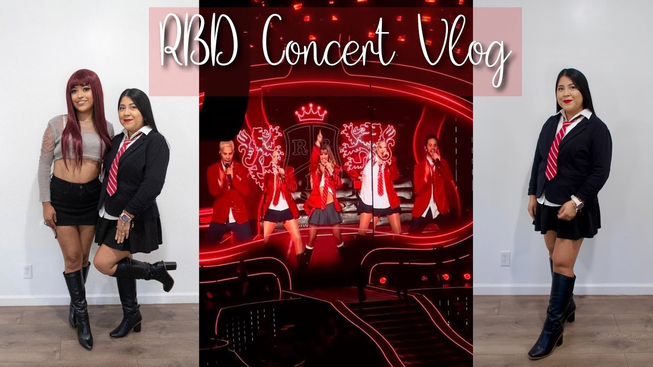 WE WENT TO RBD-SOY REBELDE TOUR 2023|EMOTIONAL VLOG 🥹&hearts;️✨